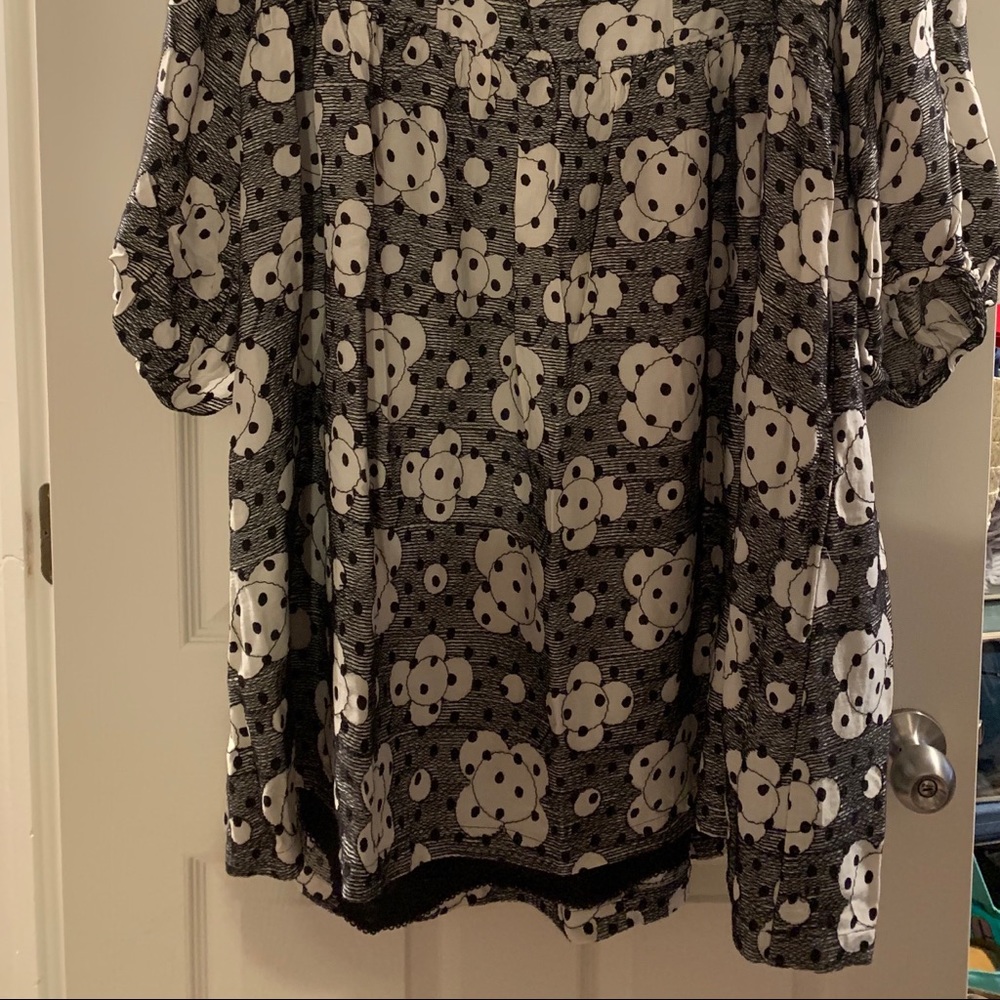 Anthropologie Textured Babydoll Dress - Picture 5 of 10